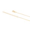 Thumbnail Image 3 of HS Edit ORGANIC 18ct Yellow Gold Plated Sterling Silver Abstract Organic Bar Necklace