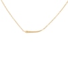 Thumbnail Image 4 of HS Edit ORGANIC 18ct Yellow Gold Plated Sterling Silver Abstract Organic Bar Necklace