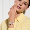 Thumbnail Image 4 of Olivia Burton Sparkle Wonderland Pink Leather Strap Watch