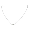 Thumbnail Image 1 of HS Edit TEARDROP Sterling Silver Teardrop Pendant Necklace