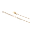 Thumbnail Image 3 of HS Edit MOLTEN 18ct Yellow Gold Plated Sterling Silver Moulded Swirl Baroque Pearl Pendant Necklace