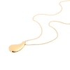 Thumbnail Image 3 of HS Edit TEARDROP 18ct Yellow Gold Plated Large Teardrop Pendant Necklace