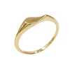 Thumbnail Image 1 of HS Edit TEARDROP 18ct Yellow Gold Plated Sterling Silver Teardrop Ring