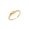 Thumbnail Image 2 of HS Edit TEARDROP 18ct Yellow Gold Plated Sterling Silver Teardrop Ring