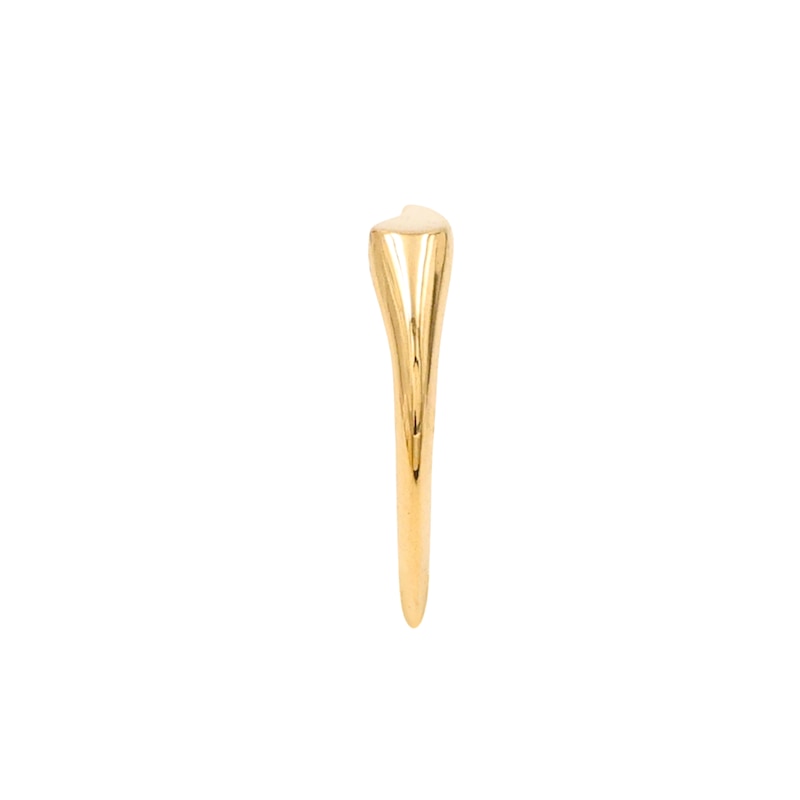 Main Image 3 of HS Edit TEARDROP 18ct Yellow Gold Plated Sterling Silver Teardrop Ring
