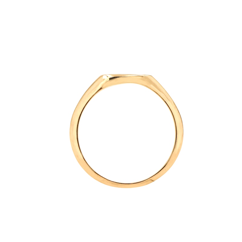 Main Image 4 of HS Edit TEARDROP 18ct Yellow Gold Plated Sterling Silver Teardrop Ring