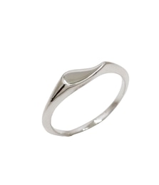HS Edit TEARDROP Sterling Silver Teardrop Ring