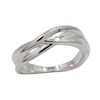 Thumbnail Image 1 of HS Edit ORGANIC Sterling Silver Abstract Organic Entwined Ring