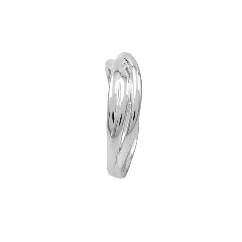 Main Image 2 of HS Edit ORGANIC Sterling Silver Abstract Organic Entwined Ring