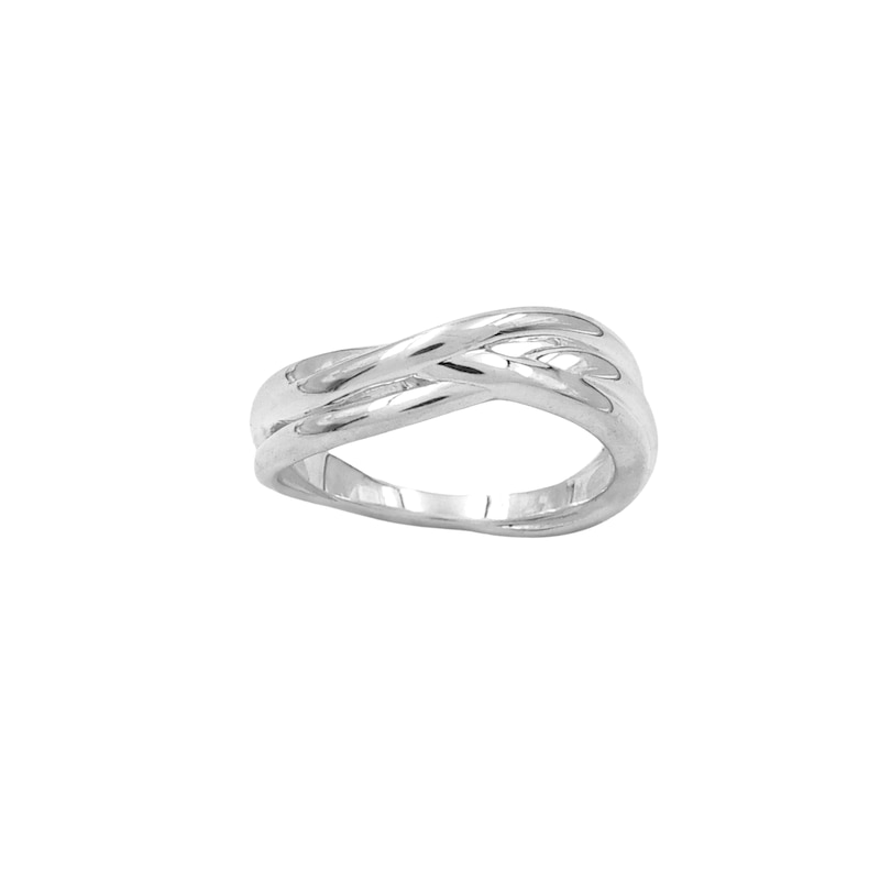 Main Image 3 of HS Edit ORGANIC Sterling Silver Abstract Organic Entwined Ring