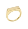 Thumbnail Image 1 of HS Edit T-BAR 18ct Yellow Gold Plated Sterling Silver T-Bar Ring