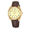 Thumbnail Image 1 of Lorus Dress Ladies' Brown Leather Strap Watch