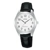 Thumbnail Image 1 of Lorus Dress Ladies' Black Leather Strap Watch