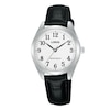 Thumbnail Image 0 of Lorus Dress Ladies' Black Leather Strap Watch