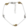 Thumbnail Image 1 of HS Edit TEARDROP 18ct Yellow Gold Plated Sterling Silver Teardrop Station Bracelet