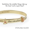 Thumbnail Image 2 of Disney Winnie The Pooh Sterling Silver Gold Plate Expandable Bangle Bracelet