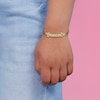 Thumbnail Image 3 of Disney Winnie The Pooh Sterling Silver Gold Plate Expandable Bangle Bracelet