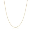 Thumbnail Image 1 of Sterling Silver & 9ct Yellow Gold Bonded Singapore Chain 18"