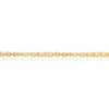 Thumbnail Image 2 of Silver & 9ct Gold Bonded Stereo Bracelet 7.25"