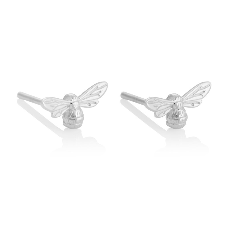 Main Image 2 of Olivia Burton Lucky Bee Sterling Silver Stud Earrings