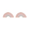 Thumbnail Image 0 of Olivia Burton Rainbow Rose Gold Tone Stud Earrings