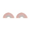 Thumbnail Image 1 of Olivia Burton Rainbow Rose Gold Tone Stud Earrings