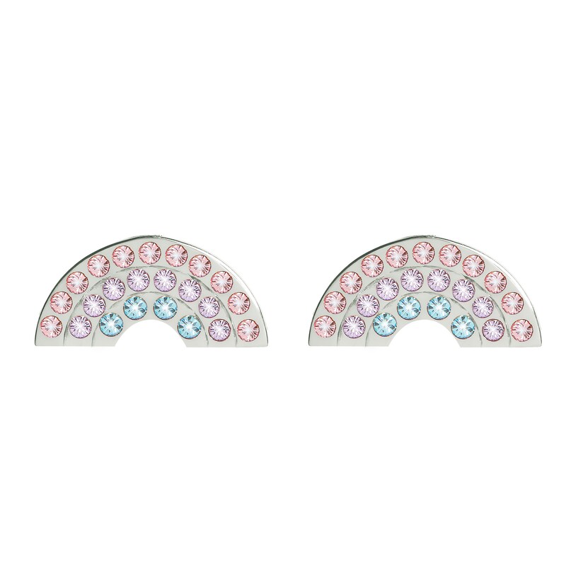Main Image 1 of Olivia Burton Rainbow Sterling Silver Stud Earrings
