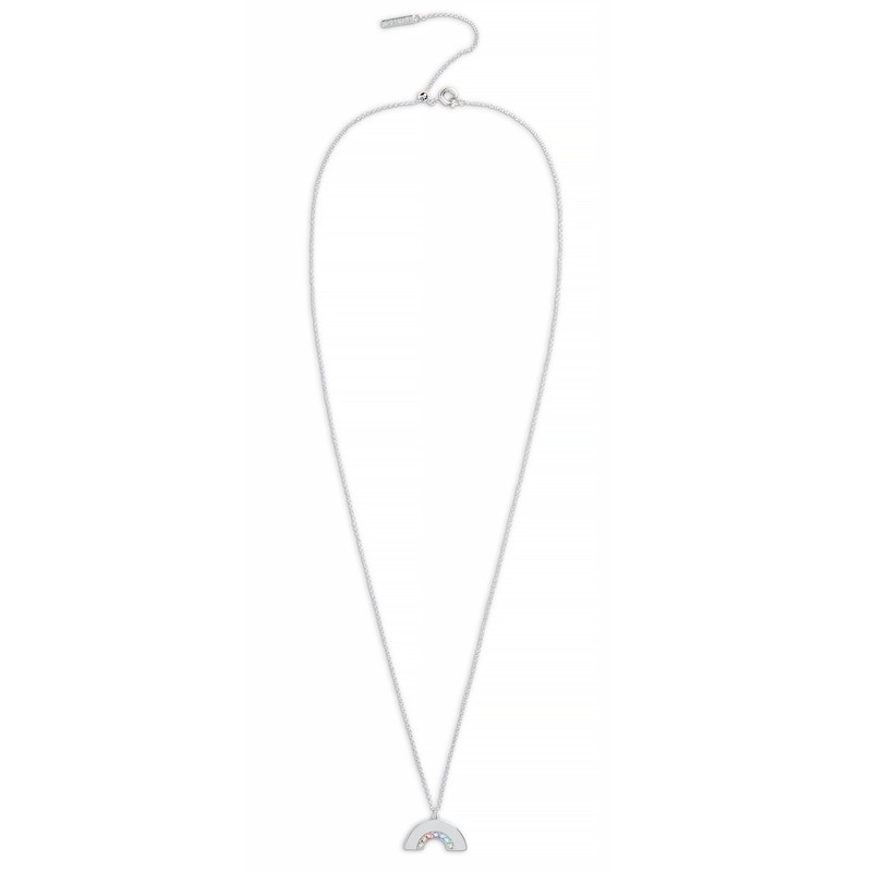 Main Image 2 of Olivia Burton Rainbow Rhodium Plated Pendant