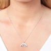 Thumbnail Image 3 of Olivia Burton Rainbow Rhodium Plated Pendant