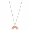 Thumbnail Image 1 of Olivia Burton Rainbow Rose Gold Tone Pendant