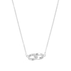 Thumbnail Image 1 of Olivia Burton Classic Sterling Silver Interlink Necklace