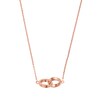 Thumbnail Image 0 of Olivia Burton Classic Rose Gold Tone Interlink Necklace