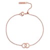 Thumbnail Image 1 of Olivia Burton Bejewelled Interlink Rose Gold Tone Bracelet
