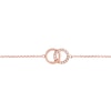 Thumbnail Image 1 of Olivia Burton Bejewelled Interlink Rose Gold Tone Bracelet