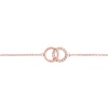 Thumbnail Image 2 of Olivia Burton Bejewelled Interlink Rose Gold Tone Bracelet