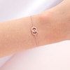 Thumbnail Image 2 of Olivia Burton Bejewelled Interlink Rose Gold Tone Bracelet