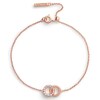 Olivia Burton Classics Rainbow Rose Gold Tone Bracelet