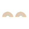 Thumbnail Image 0 of Olivia Burton Gold Tone Rainbow Crystal Stud Earrings