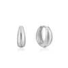 Thumbnail Image 0 of Ania Haie 14ct Sterling Silver Luxe Huggie Hoop Earrings
