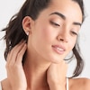 Thumbnail Image 2 of Ania Haie 14ct Sterling Silver Luxe Huggie Hoop Earrings