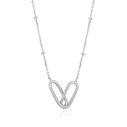 Ania Haie Sterling Silver Beaded Chain Link Necklace
