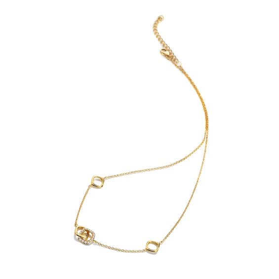 Hot Diamonds x Jac Jossa Sterling Silver Gold Plate HD X GE 