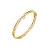 Thumbnail Image 3 of Hot Diamonds x GE Revolve Topaz & Diamond Padlock Bangle