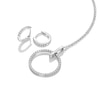 Thumbnail Image 3 of Hot Diamonds Sterling Silver Diamond Open Circle Pendant & Earring Set