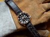 Thumbnail Image 5 of Seiko 5 Sports Men's Black Dial Leather & Silicone Strap Watch