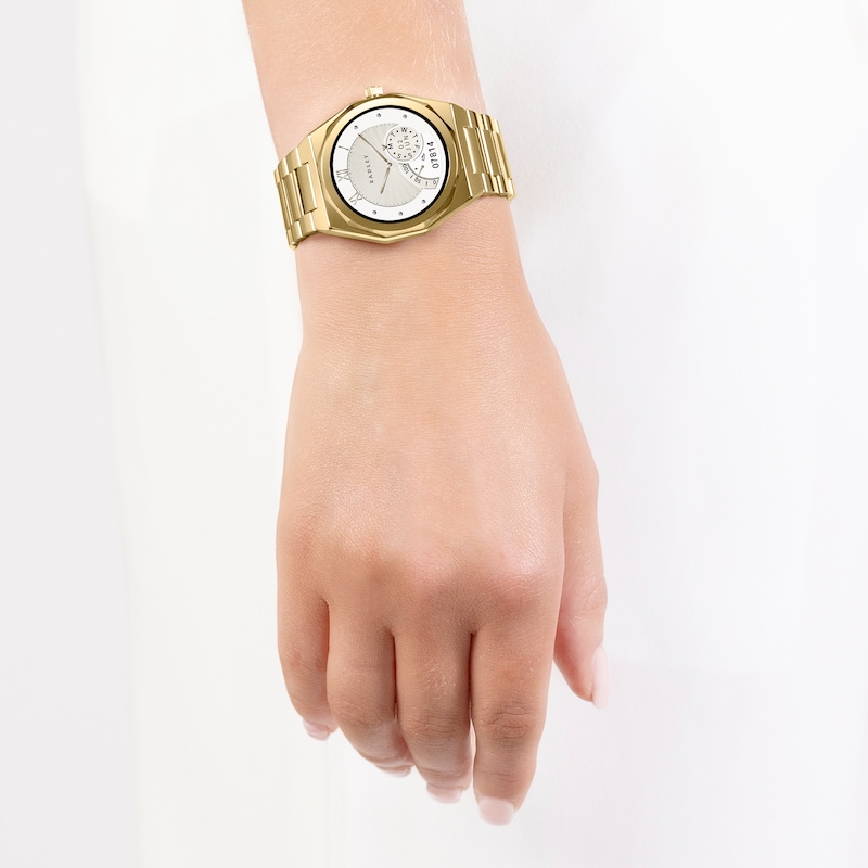 Main Image 3 of Radley Series 47 Amoled Dial Gold Tone Stainless Steel Bracelet Smartwatch