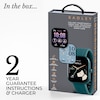 Thumbnail Image 5 of Radley Series 55 Women's Black Dial Teal Silicone Strap Smartwatch