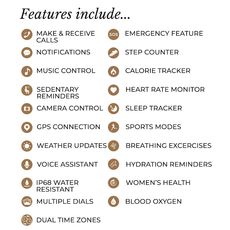 Main Image 4 of Radley Series 56 Women's Black Dial Navy Silicone Strap Smartwatch with True Wireless Earphones