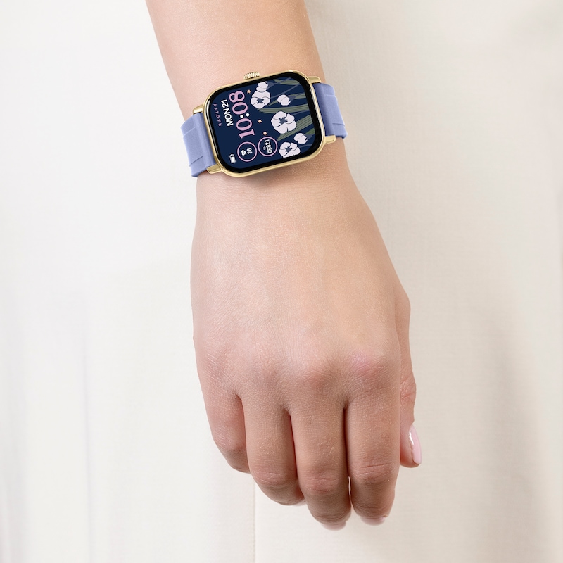 Main Image 2 of Radley Series 56 Women's Black Dial Uniform Blue Silicone Strap Smartwatch