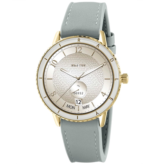 Radley Series 57 Womens AMOLED Dial Eucalyptus Leather and S